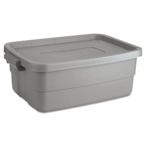 best price on rubbermaid steel roughneck storage box 10 gallon|Rubbermaid dark metallic.